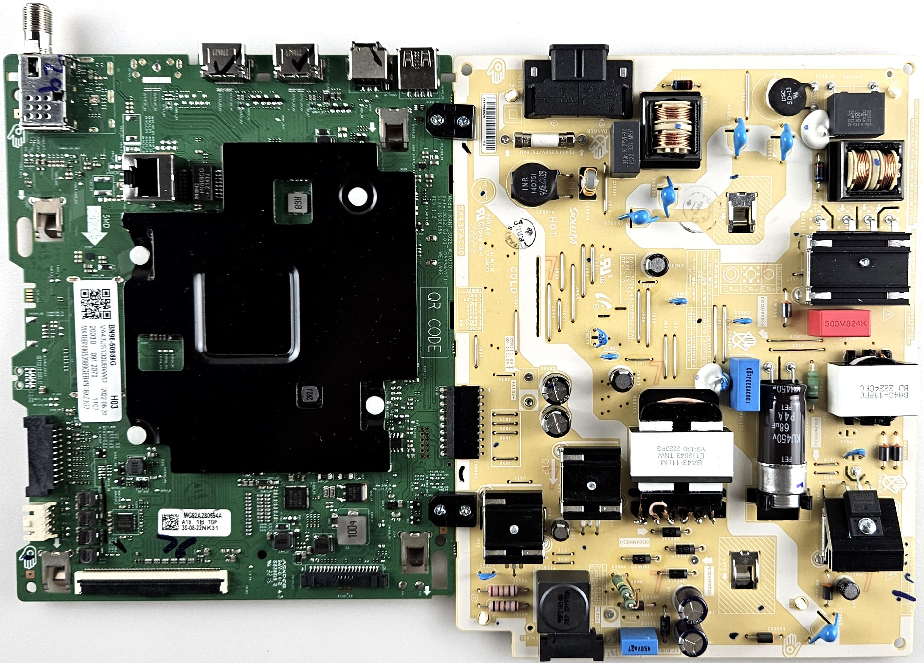 TVParts.ca BN9650989G Samsung Main Board / Power Supply For
